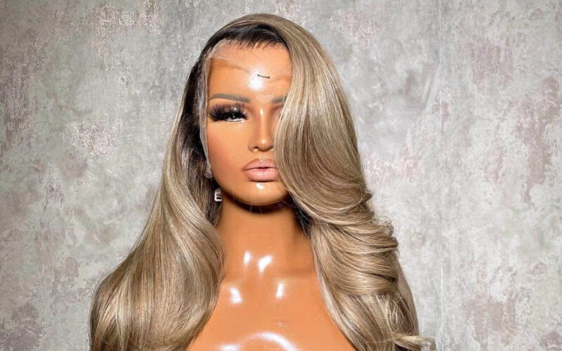 Perruque synthétique brésilienne humain hair