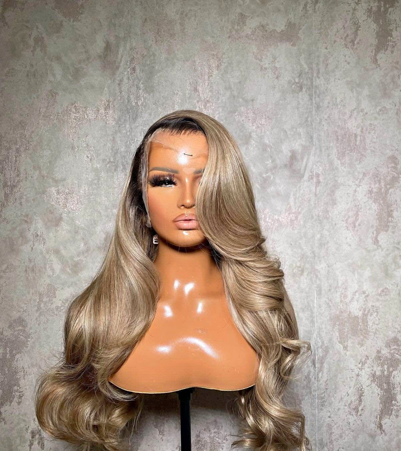 Perruque synthétique brésilienne humain hair