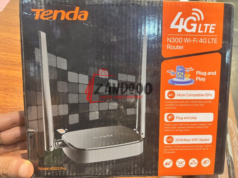 Modem standard Tendi 4G pro plus