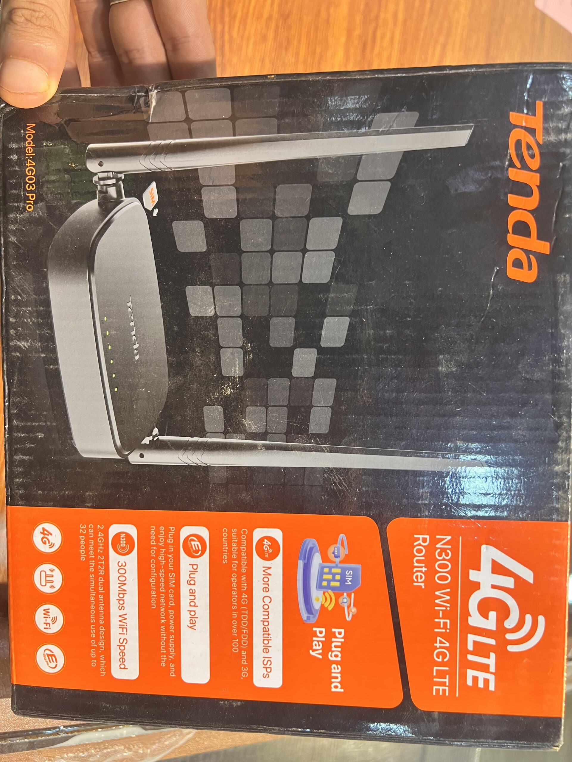 Modem standard Tendi 4G pro plus